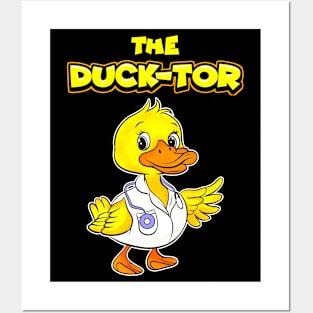 The Duck-Tor Cute Doctor Duck Posters and Art